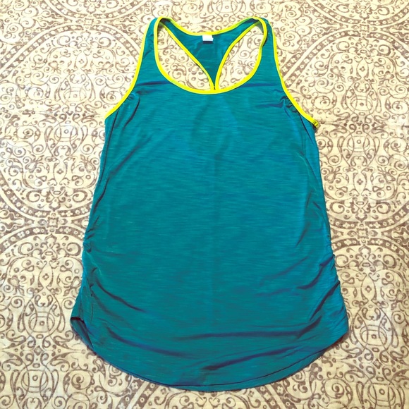 New Balance Tops - New Balance keyhole tank with ruched sides